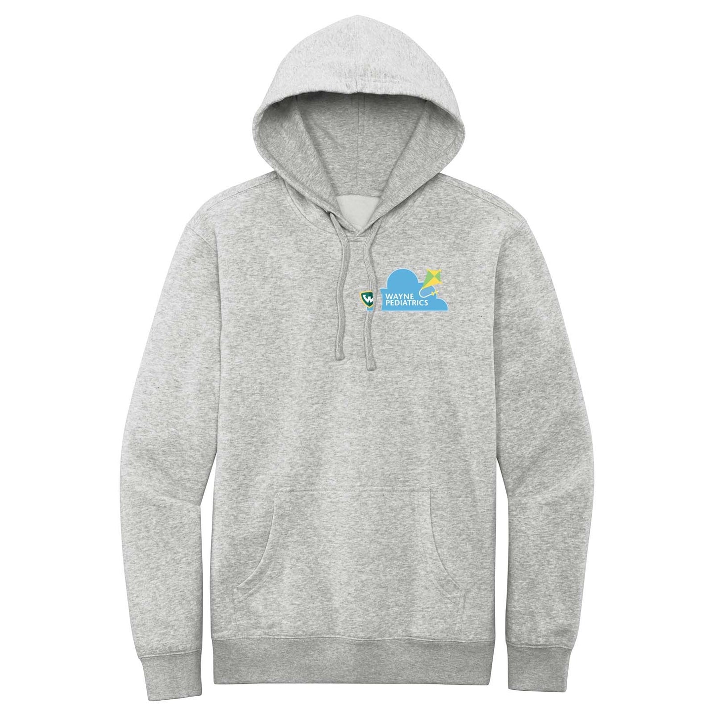 Wayne Pediatrics District® V.I.T.„¢ Fleece Hoodie Left Chest Printed - Mato & Hash