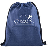 Wayne Pediatrics Drawstring Bag w/ Pocket Printed - Mato & Hash