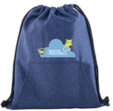 Wayne Pediatrics Drawstring Bag w/ Pocket Printed - Mato & Hash