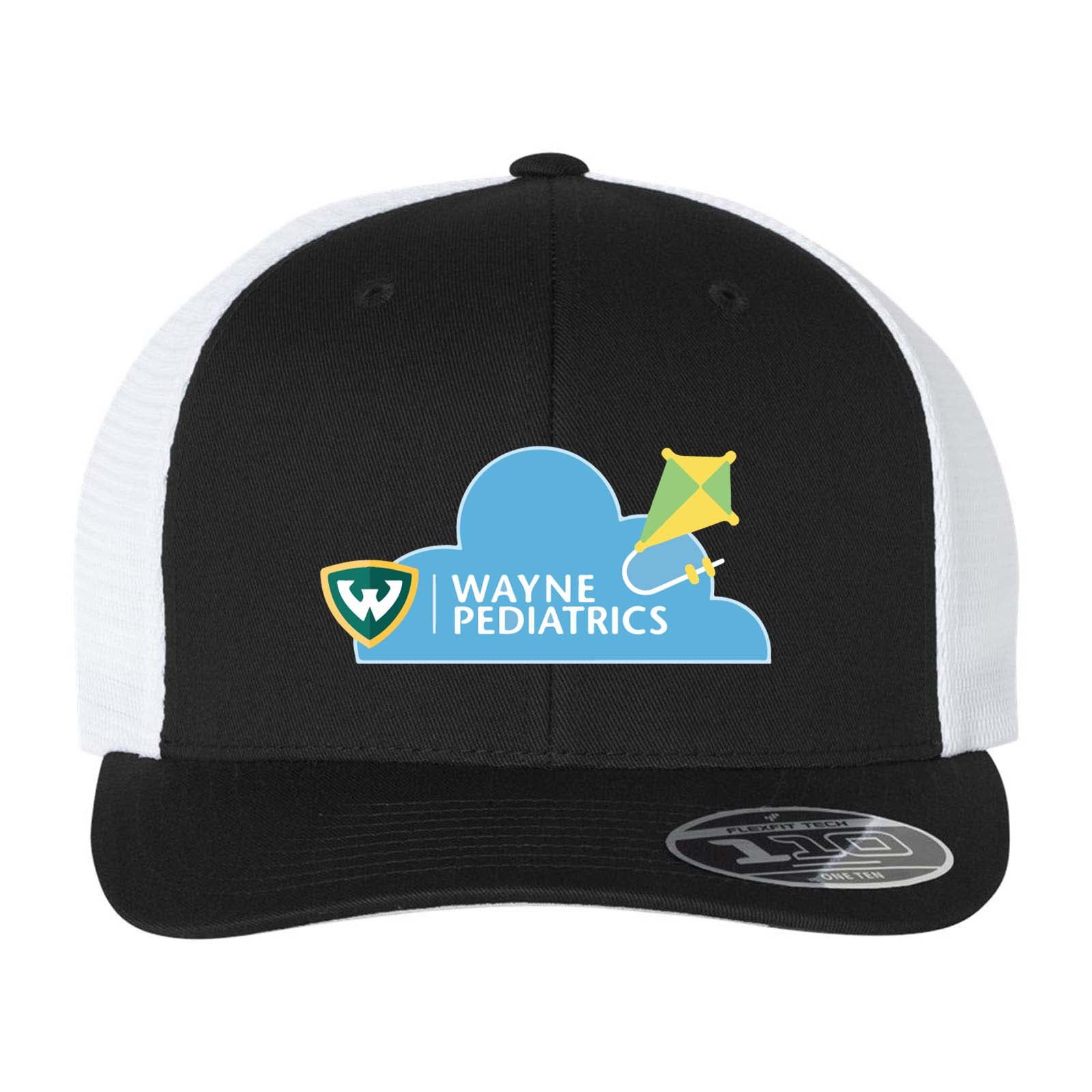 Wayne Pediatrics Flexfit - 110® Mesh-Back Cap Printed - Mato & Hash