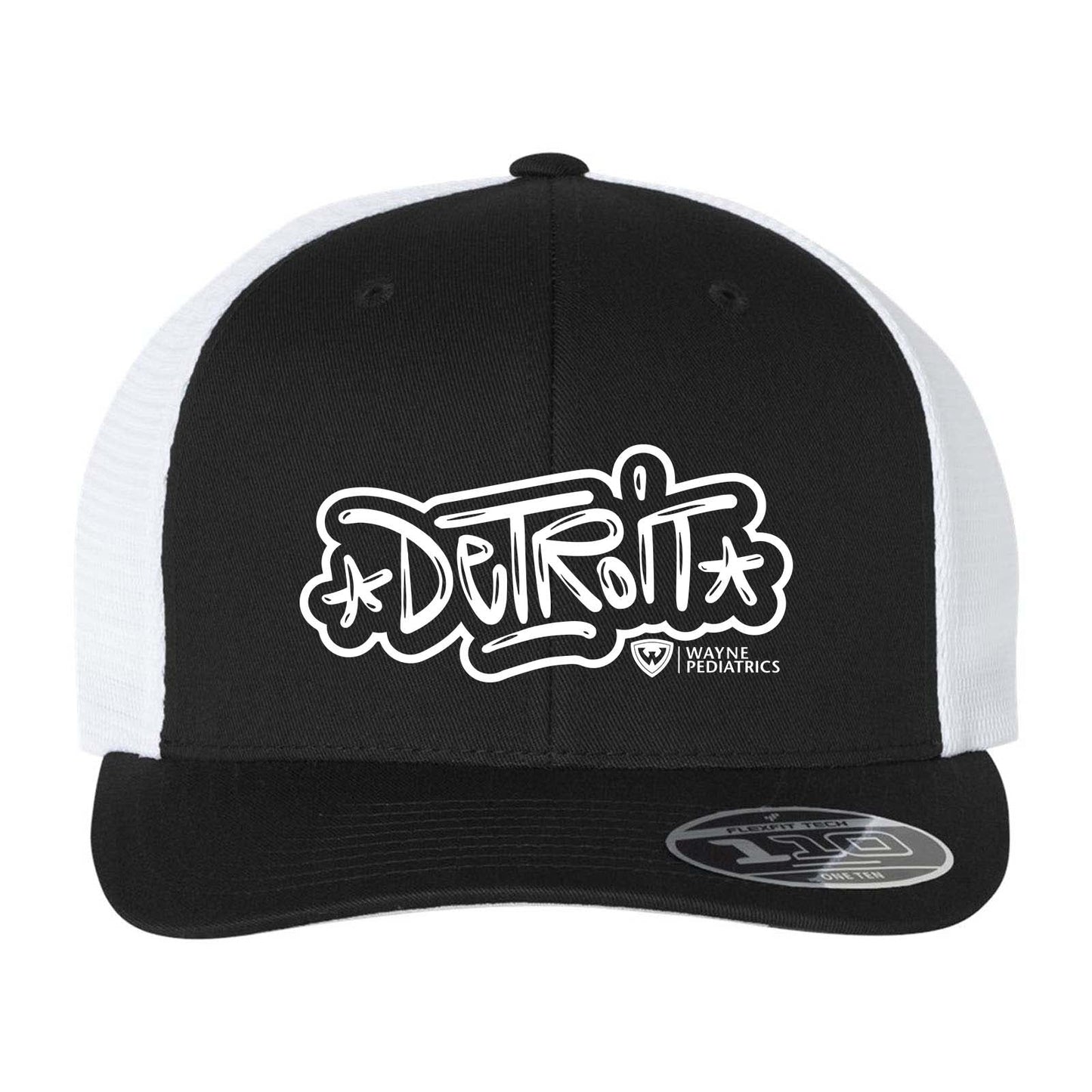 Wayne Pediatrics Flexfit - 110® Mesh-Back Cap Printed - Mato & Hash