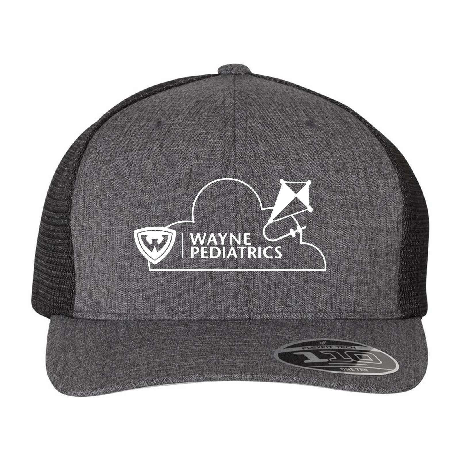 Wayne Pediatrics Flexfit - 110® Mesh-Back Cap Printed - Mato & Hash