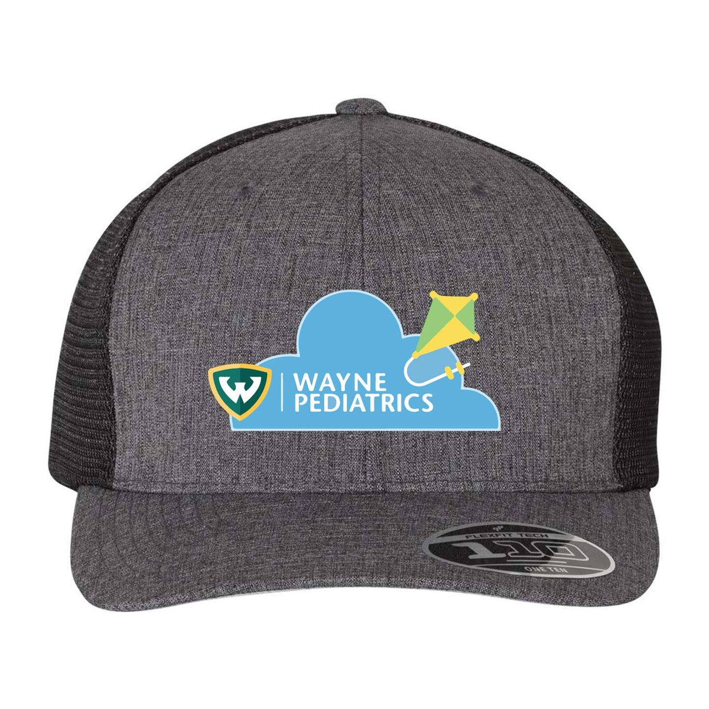 Wayne Pediatrics Flexfit - 110® Mesh-Back Cap Printed - Mato & Hash