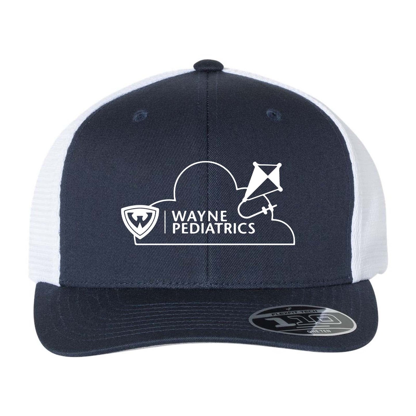 Wayne Pediatrics Flexfit - 110® Mesh-Back Cap Printed - Mato & Hash