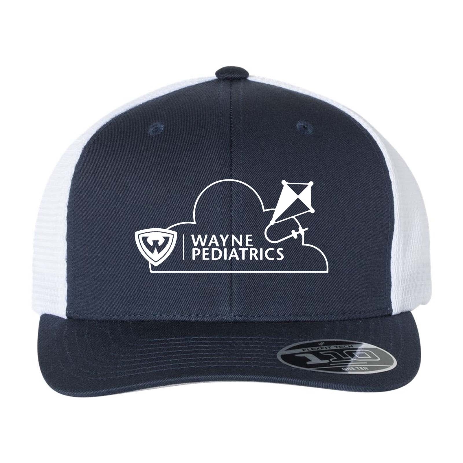 Wayne Pediatrics Flexfit - 110® Mesh-Back Cap Printed - Mato & Hash