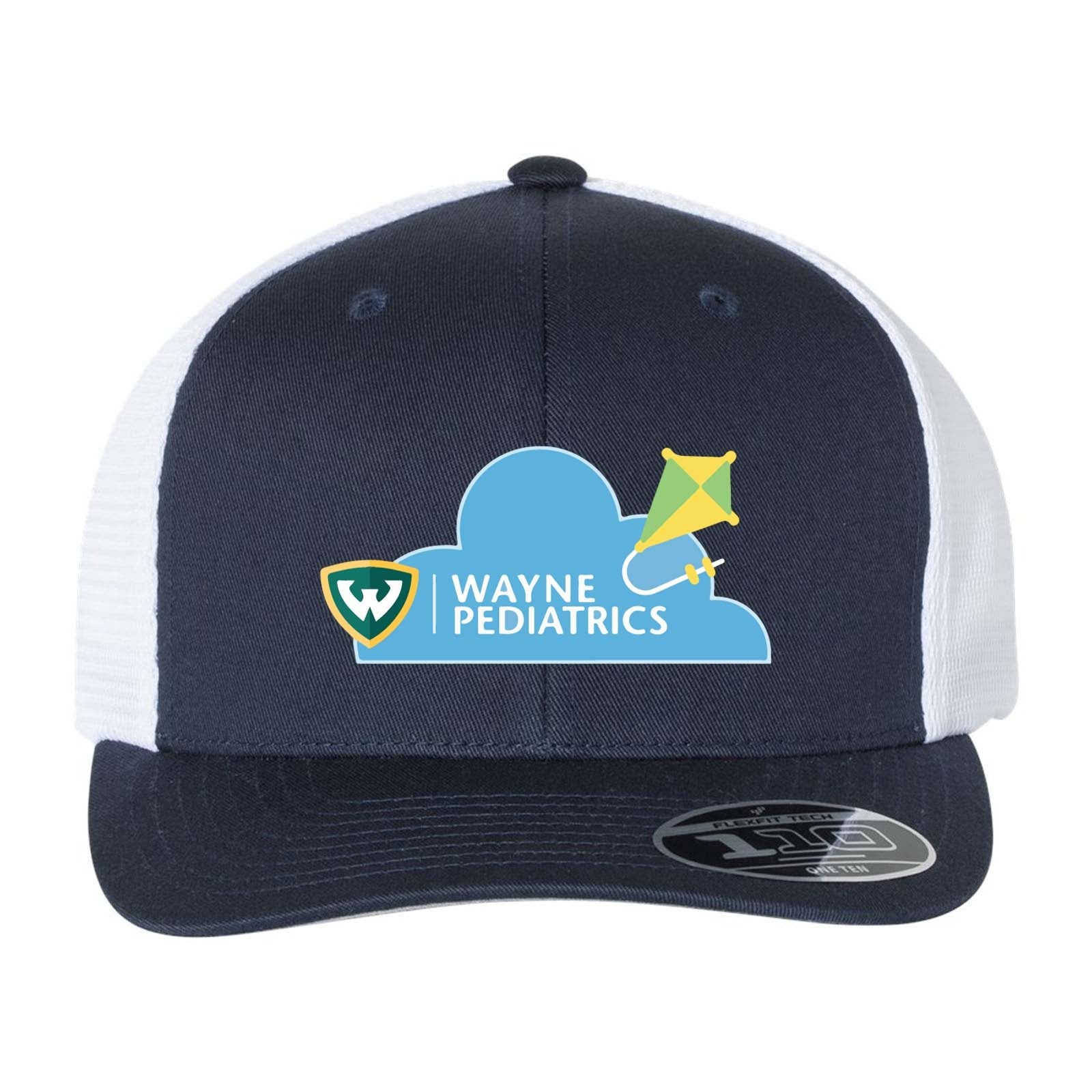 Wayne Pediatrics Flexfit - 110® Mesh-Back Cap Printed - Mato & Hash