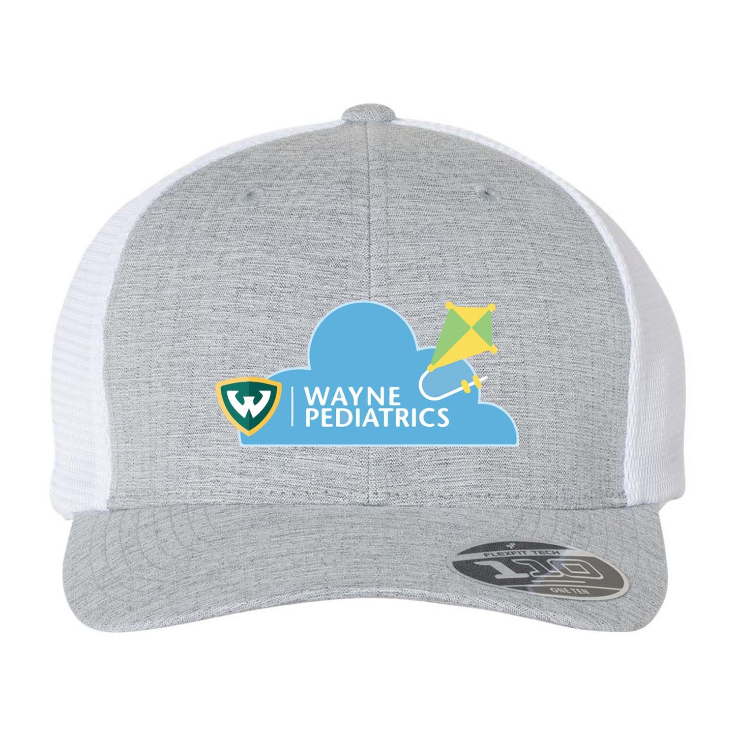 Wayne Pediatrics Flexfit - 110® Mesh-Back Cap Printed - Mato & Hash