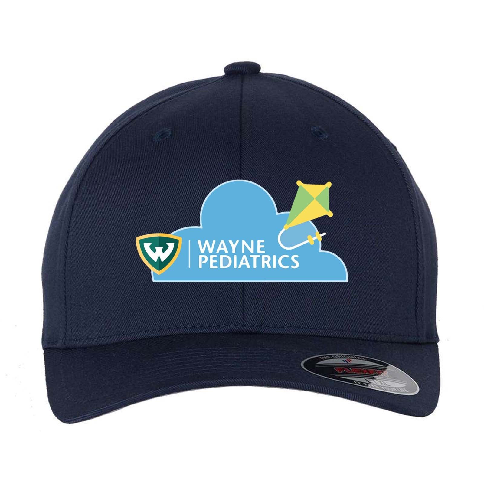 Wayne Pediatrics Flexfit Cotton Blend Cap Printed - Mato & Hash