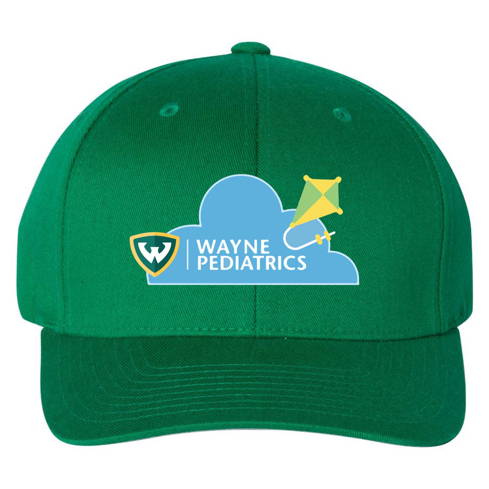 Wayne Pediatrics Flexfit Cotton Blend Cap Printed - Mato & Hash