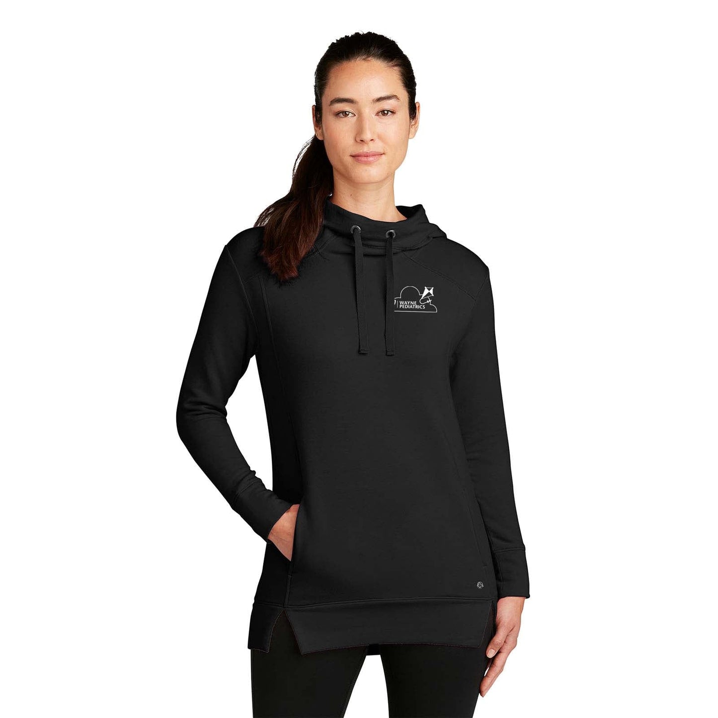 Wayne Pediatrics OGIO ® Ladies Luuma Pullover Fleece Hoodie Left Chest Printed - Mato & Hash