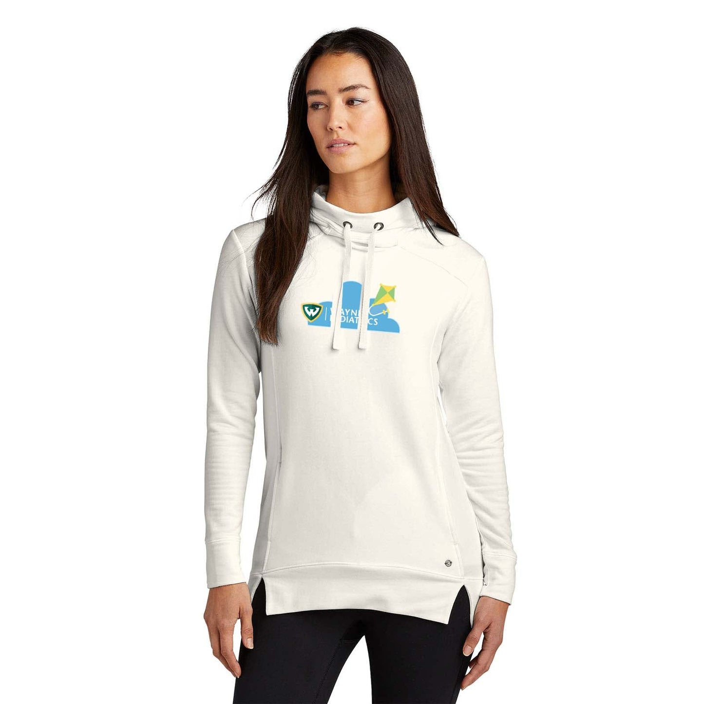 Wayne Pediatrics OGIO ® Ladies Luuma Pullover Fleece Hoodie Printed - Mato & Hash