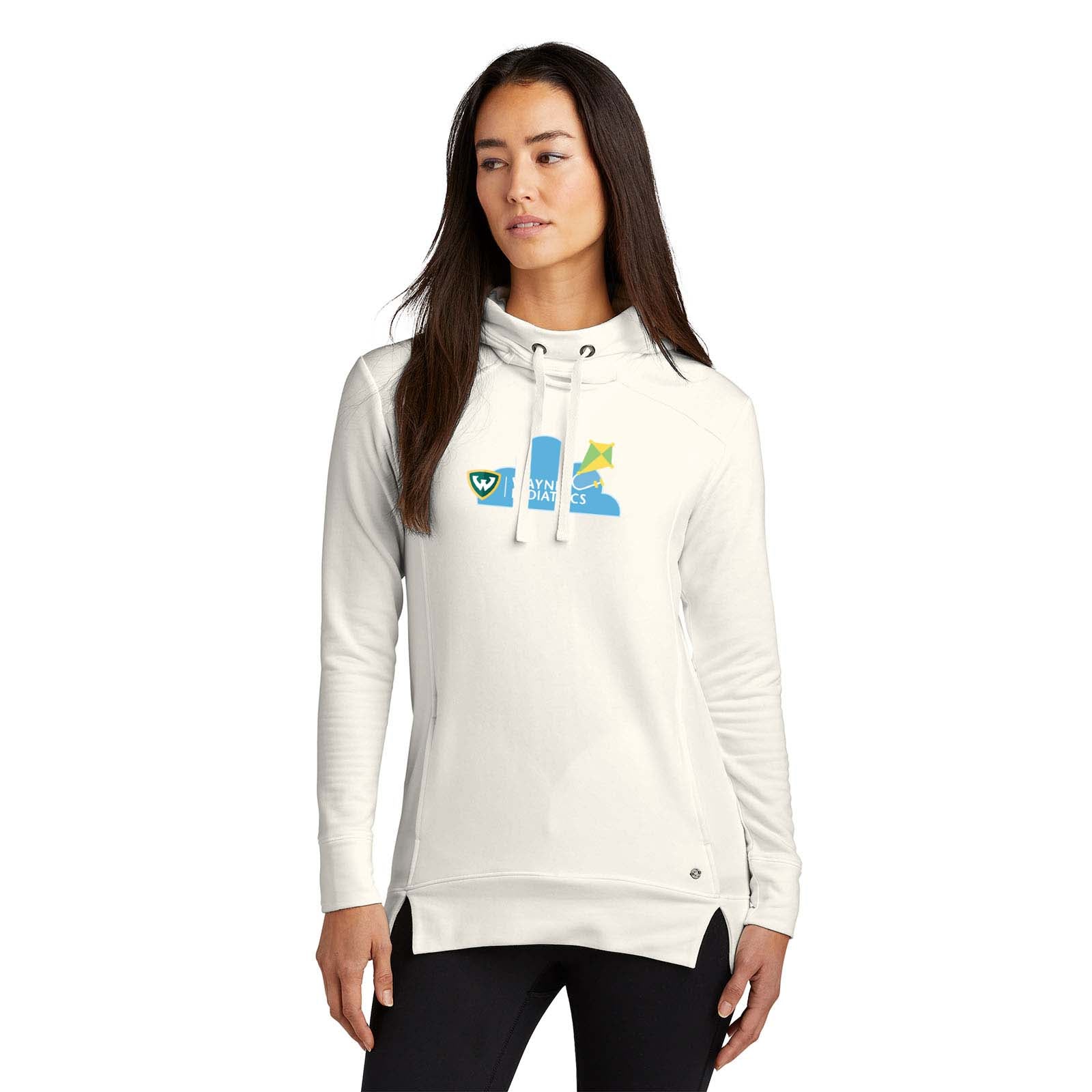 Wayne Pediatrics OGIO ® Ladies Luuma Pullover Fleece Hoodie Printed - Mato & Hash