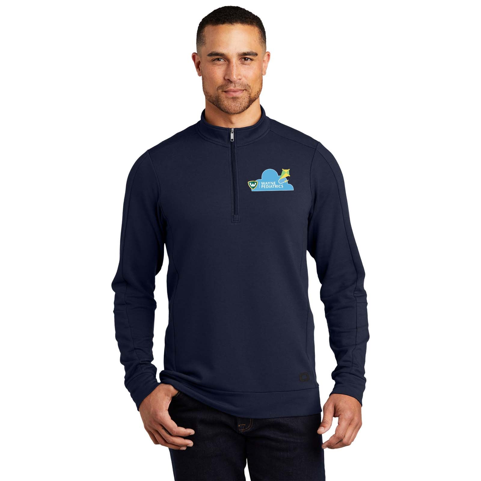 Wayne Pediatrics OGIO® Luuma 1/2-Zip Fleece Printed - Mato & Hash