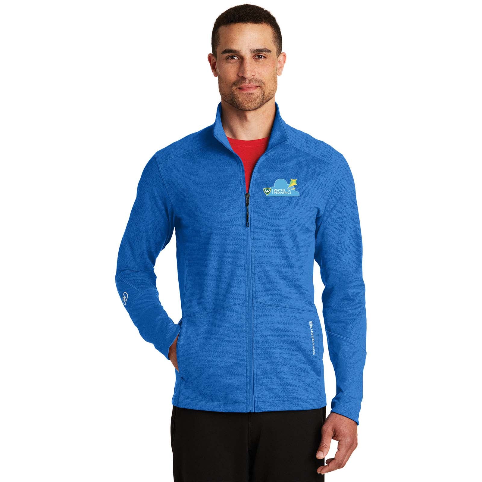 Wayne Pediatrics OGIOÂ® ENDURANCE Sonar Full-Zip Printed - Mato & Hash