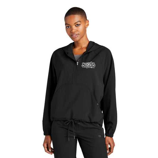 Wayne Pediatrics OGIOÂ® Ladies Connection Anorak Printed - Mato & Hash