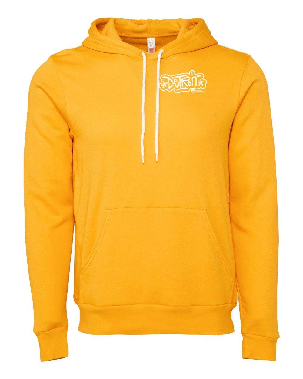 Wayne Pediatricts Bella + Canvas Sponge Fleece Pullover Hoodie Left Chest Printed - Mato & Hash