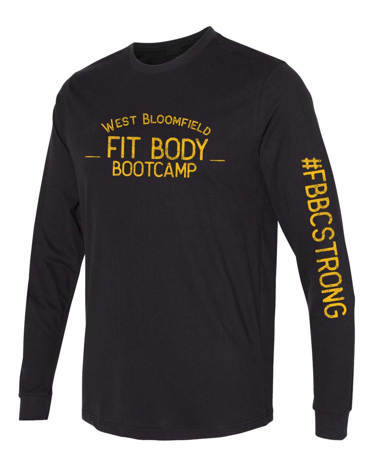 W.B. Fit Body Boot Camp Long Sleeve T Shirts - Mato & Hash