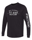 W.B. Fit Body Boot Camp Long Sleeve T Shirts - Mato & Hash