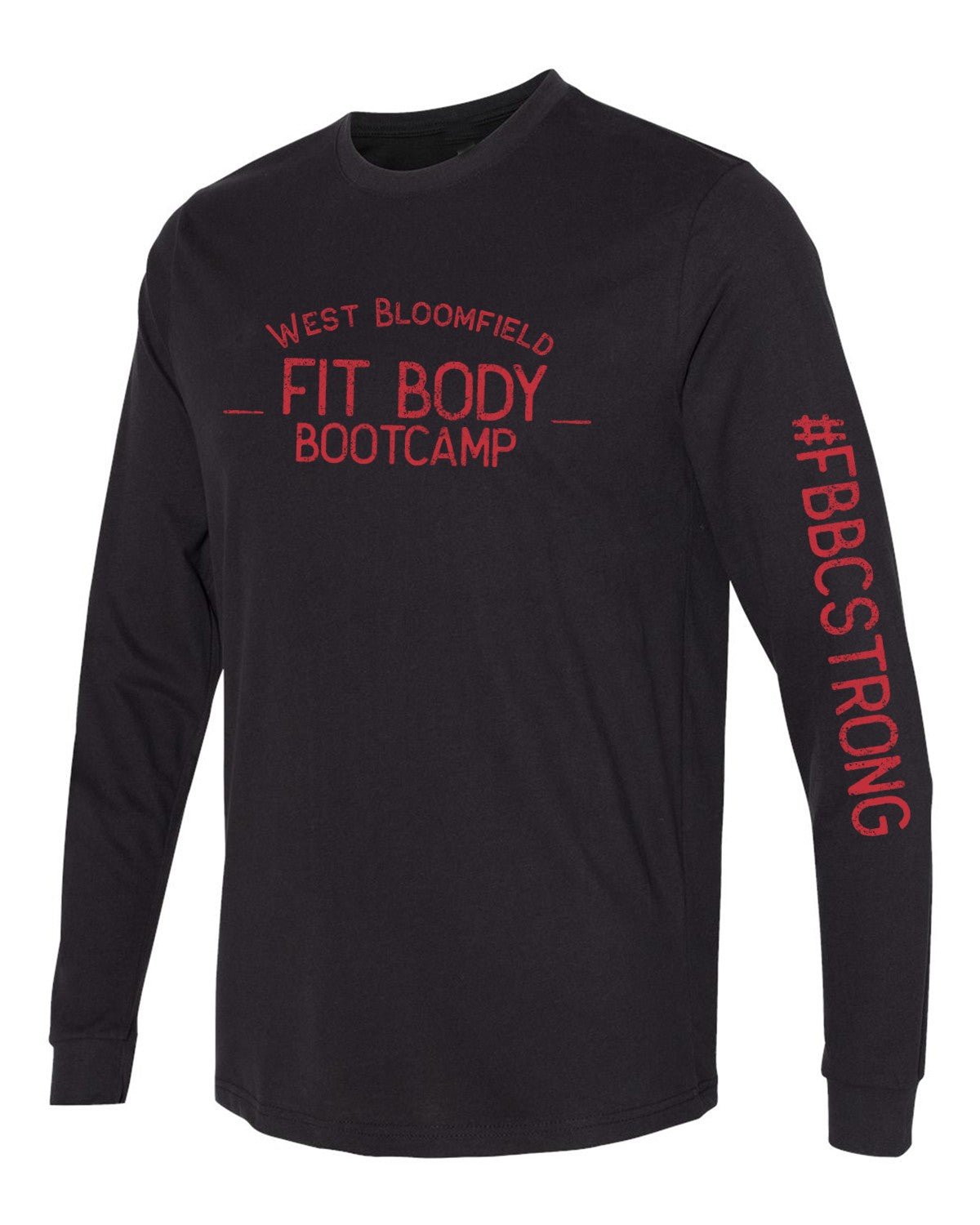 W.B. Fit Body Boot Camp Long Sleeve T Shirts - Mato & Hash