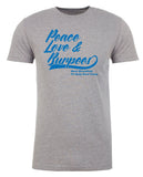 W.B. Fit Body Boot Camp Peace, Love & Burpees T Shirts - Mato & Hash