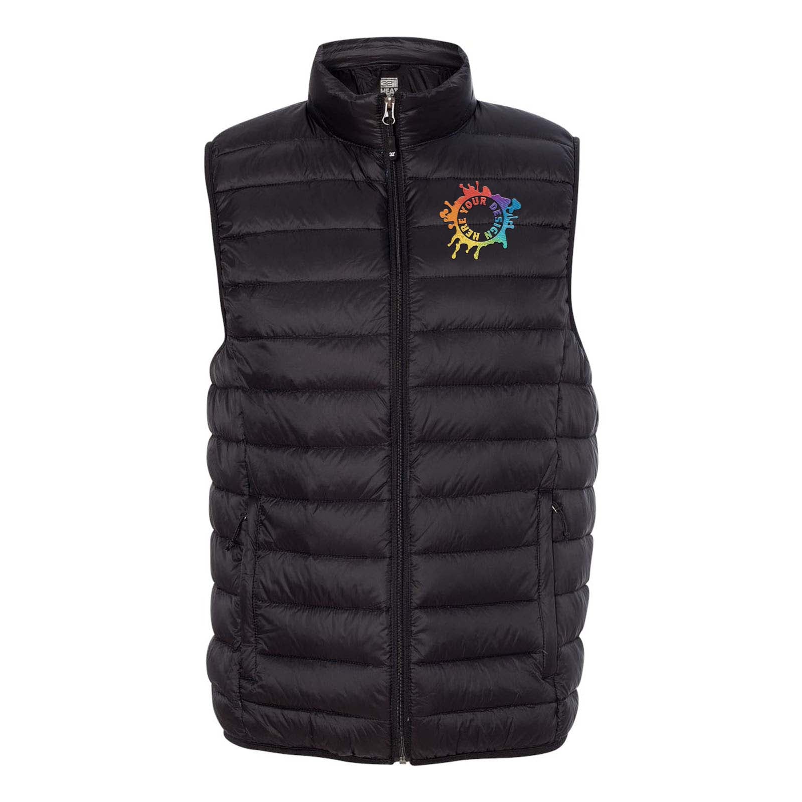 Weatherproof 32 Degrees Packable Down Vest Embroidery - Mato & Hash