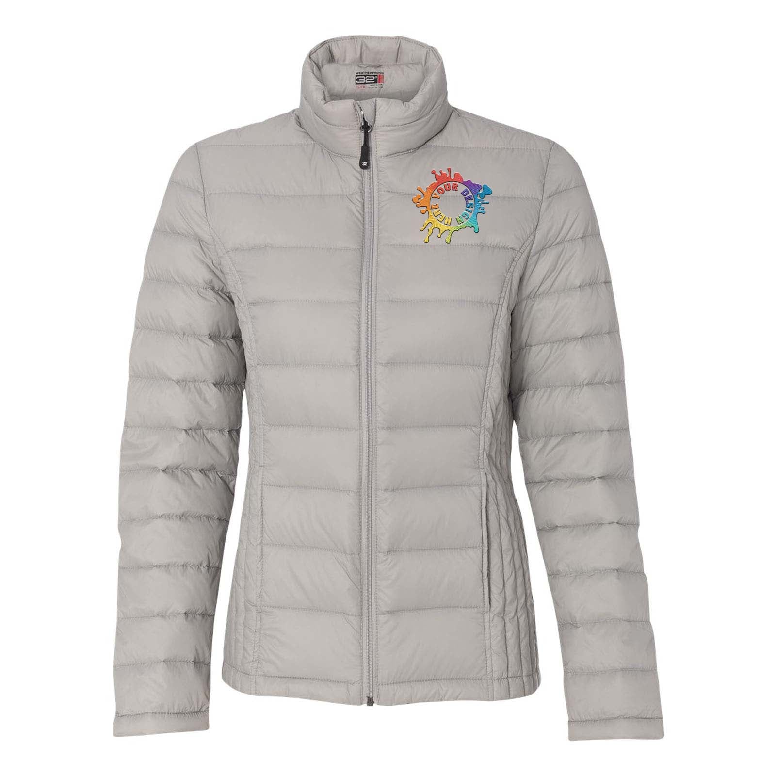 Weatherproof Women's 32 Degrees Packable Down Jacket Embroidery - Mato & Hash