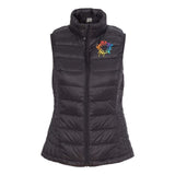Weatherproof Women's 32 Degrees Packable Down Vest Embroidery - Mato & Hash