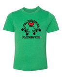 Will You Be My Player Two? Kids Valentine's Day T Shirts