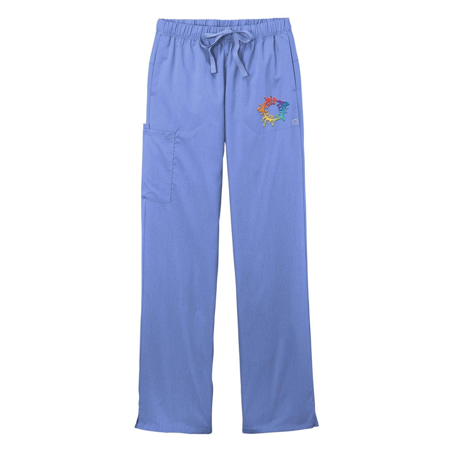 WonderWink® Women’s Premiere Flex™ Cargo Pant Embroidery - Mato & Hash