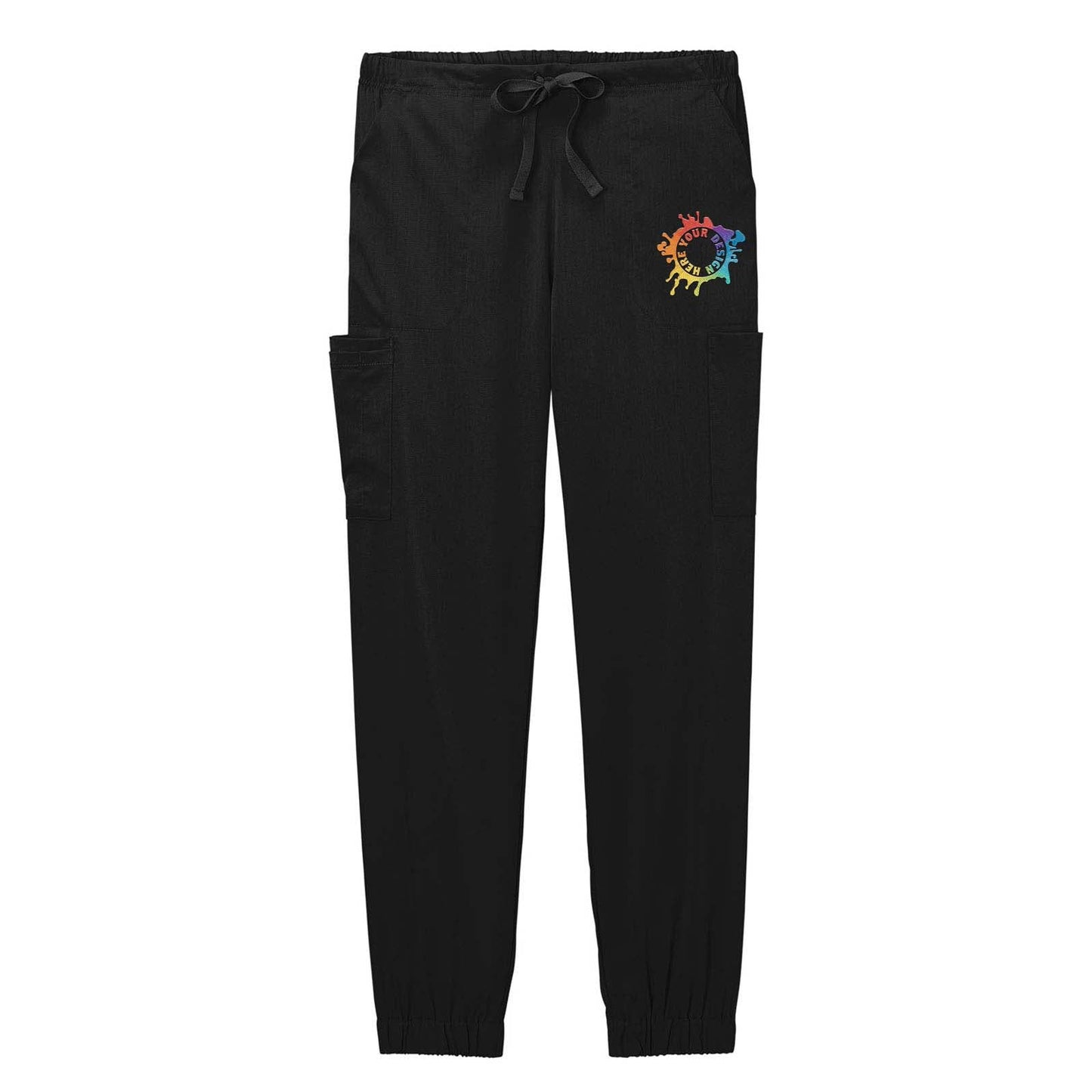 WonderWink® Women’s Premiere Flex™ Jogger Pant Embroidery - Mato & Hash