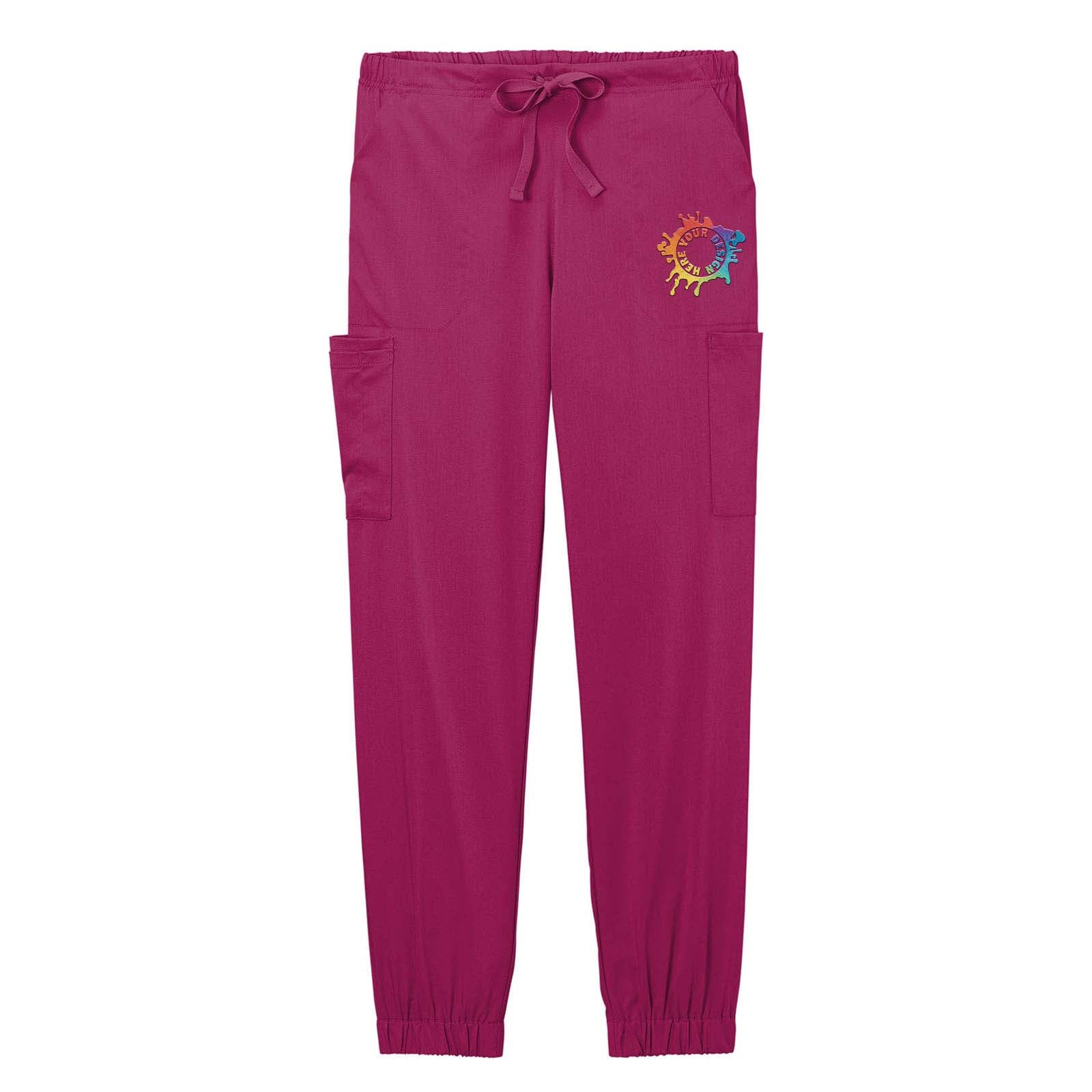 WonderWink® Women’s Premiere Flex™ Jogger Pant Embroidery - Mato & Hash