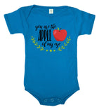 You Are the Apple of My Eye Baby Romper