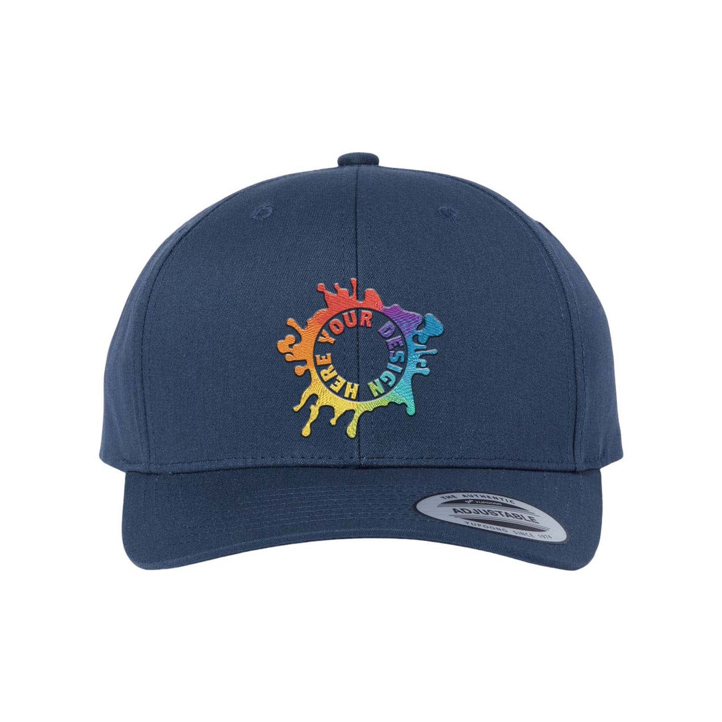 YP Classics CVC Snapback Cap Embroidery - Mato & Hash