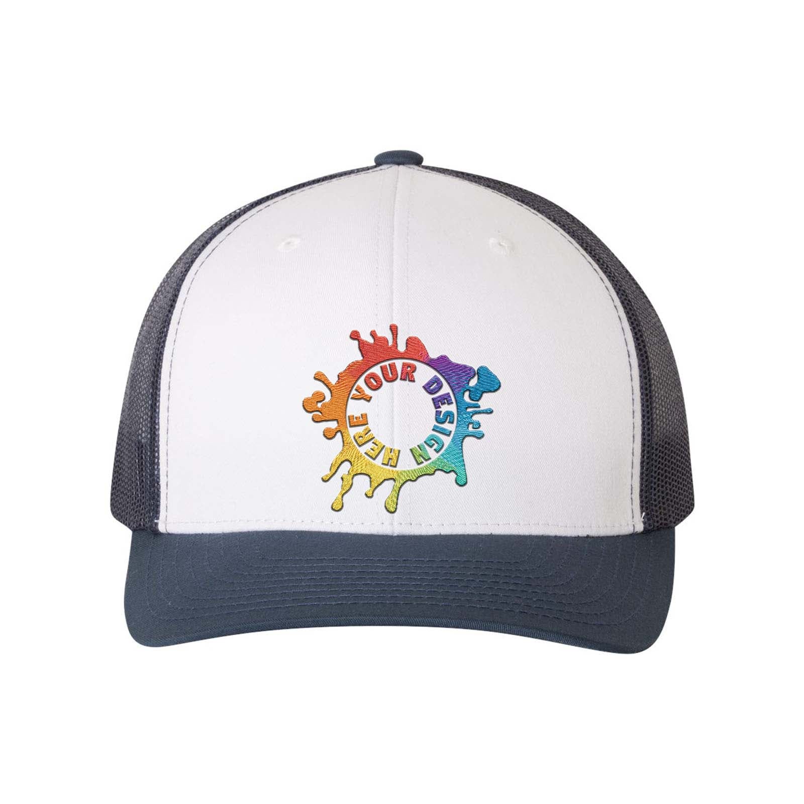 YP Classics Six-Panel Retro Trucker Cap Embroidery - Mato & Hash